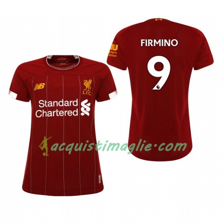 Divisa di Calcio Liverpool Roberto Firmino 9 Donna Prima 2019/2020